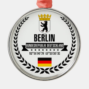 Berlijn Metalen Ornament