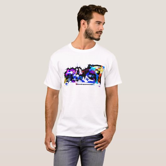 berlijn-muur-graffiti-grootste22 t-shirt (Voorkant volledig)