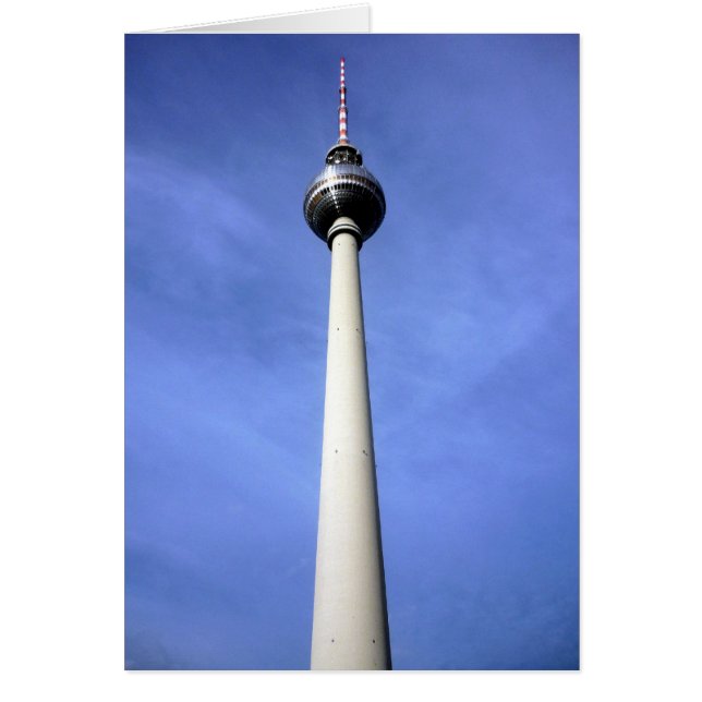 berlijn oost fernsehturm (Voorkant)
