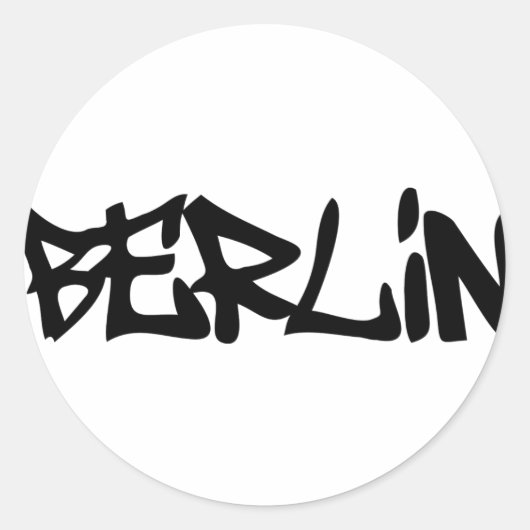 berlijn ronde sticker (Voorkant)