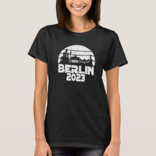 Berlijn skyline Duitsland ontwerp Berlijn 2023 T-shirt