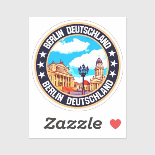 Berlijn Sticker (Vel)