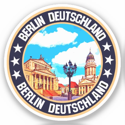 Berlijn Sticker (Voorkant)
