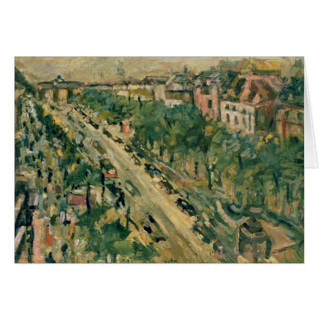 Berlijn, Unter den Linden, 1922 (Voorkant Horizontaal)