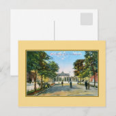  Berlijn Unter den Linden, Brandenburgse gate Briefkaart (Voorkant / Achterkant)