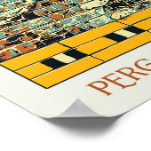 Berlijnse afbeelding Pergamon Museum Duitsland Pos Poster (Hoek)