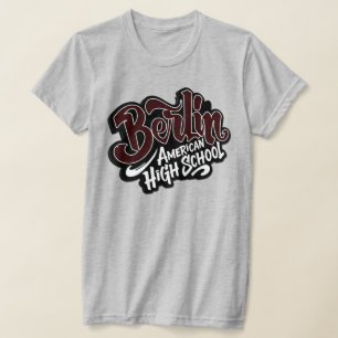 Berlijnse Amerikaanse middelbare school T-shirt