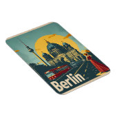 Berlijnse Art Deco Briefkaart Magneet (Rechterzijde)