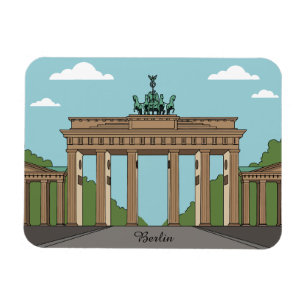 Berlijnse Brandenburgpoort – Klassiek stadslandmar Magneet