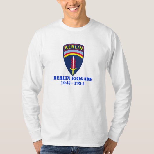 Berlijnse Brigade 1945 - 1994 T-shirt (Voorkant)