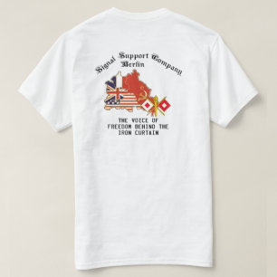 Berlijnse brigade - signaalondersteuning t-shirt