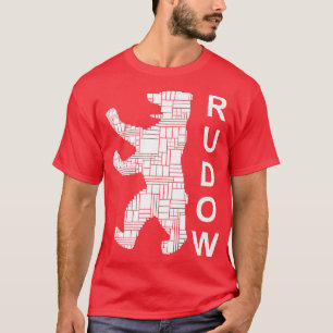 Berlijnse Design Berlin Beer I Love Rudow Premium T-shirt