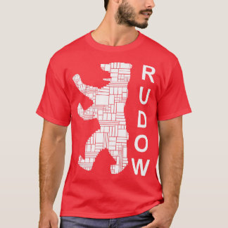 Berlijnse Design Berlin Beer I Love Rudow Premium T-shirt