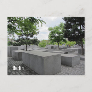 Berlijnse Holocaustmonument Briefkaart