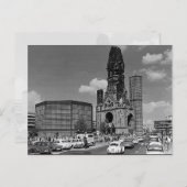  Berlijnse Kaiser Wilhelm Memorial Briefkaart (Voorkant / Achterkant)