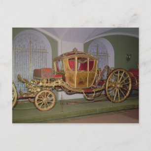 Berlijnse koets van keizerin Catharina II Briefkaart