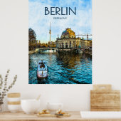 Berlijnse reisposter poster (Keuken)