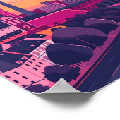 Berlijnse Vintage Beroemde Reisplaats Poster (Hoek)