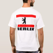Berlijnse vlag t-shirt (Achterkant)