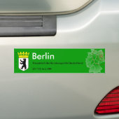 Berlin 4 bumpersticker (Op auto)