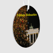 Berlin Allemagne Trip Noël Ornement (devant)