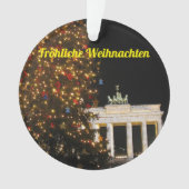 Berlin Allemagne Trip Noël Ornement (devant)