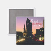 Berlin Allemagne Voyage Souvenir Magnet Changement (Recto/Verso)