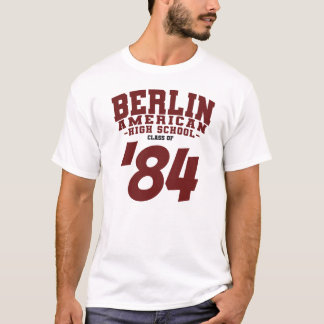 BERLIN American High School klas van T-shirt
