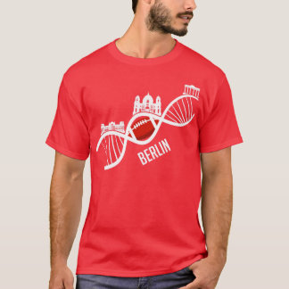 Berlin Amerikaans Football Skyline Duitsland Capit T-shirt