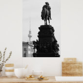 Berlin Berliner Fernsehturm Poster (Keuken)