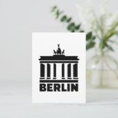 Berlin Brandenburg gate Briefkaart (Staand voorkant)