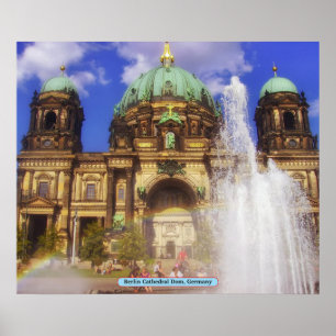Berlin Cathedral Dom, Duitsland Poster