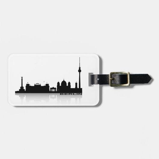 Berlin Cityscape_2 Bagagelabel (Voorkant horizontaal)