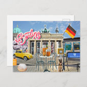 Berlin Collage Briefkaart (Voorkant / Achterkant)