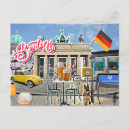 Berlin Collage Briefkaart