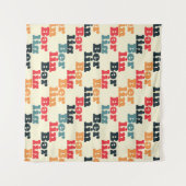 Berlin creative pattern. wandkleed (Voorkant (horizontaal))
