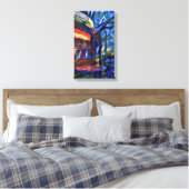 Berlin Currywurst Canvas Afdruk (Insitu (Slaapkamer))