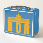 BERLIN DDR Metal Lunch Box (Voorkant)