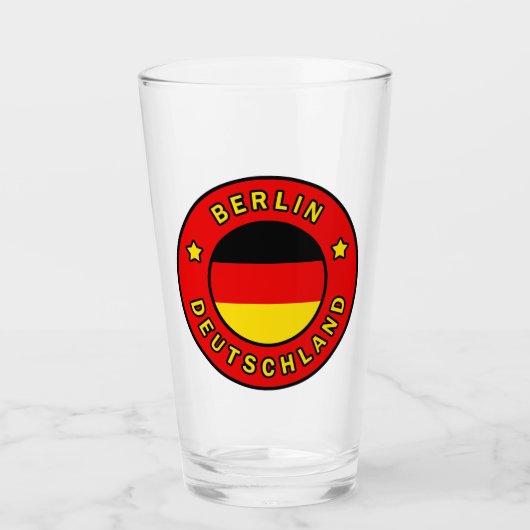Berlin Deutschland Glas (Voorkant)