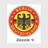 Berlin Deutschland Sticker (Vel)