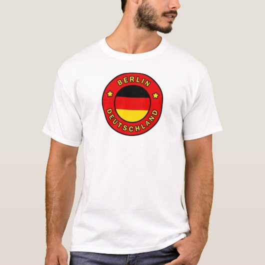 Berlin Deutschland T-shirt (Voorkant)