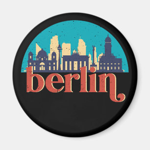 Berlin Duitsland City Skyline Cityscape Magneet