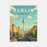 Berlin Duitsland Travel Art Vintage