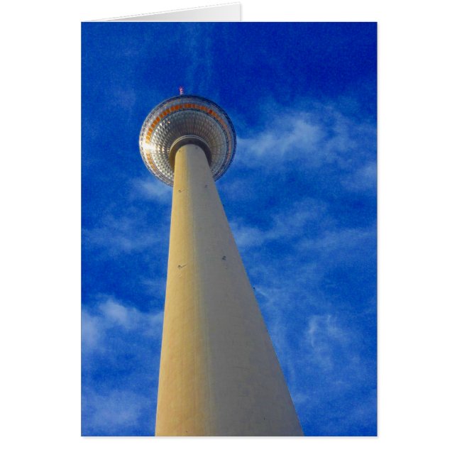 berlin fernsehturm bleu (Devant)