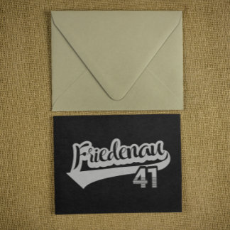 Berlin Friedenau 41 Classic City Nummer Briefkaart