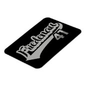 Berlin Friedenau 41 Classic City Nummer Magneet (Linkerzijde)