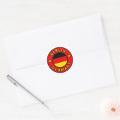 Berlin Germany Ronde Sticker (Envelop)
