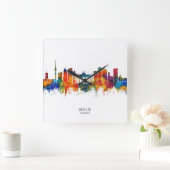 Berlin Germany Skyline Vierkante Klok (Huis)