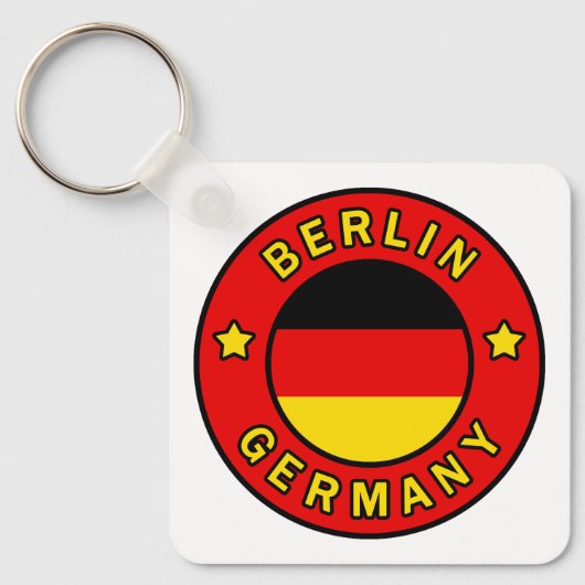 Berlin Germany Sleutelhanger (Voorkant)