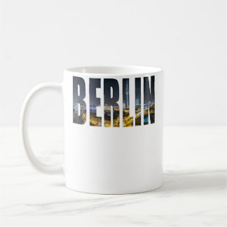 Berlin Germany Urban Skyline Photography Font Koffiemok